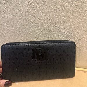 Badgley Mischka Black Wallet with Phone Holder! New with tags!